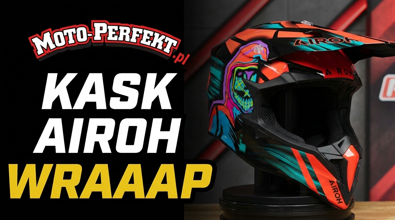 Airoh Wraaap – kask crossowy i enduro, który robi robotę (i nie rujnuje budżetu)