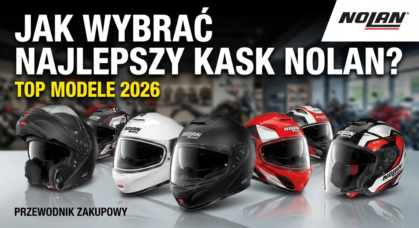 Jak wybrać najlepszy kask Nolan? Porównanie modeli + TOP rekomendacje