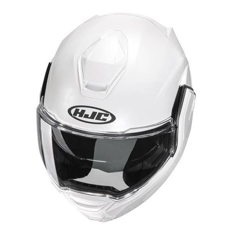 Kask motocyklowy szczękowy HJC I100 PEARL white