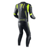 Spodnie skórzane REBELHORN FIGHTER Black/Flo Yellow