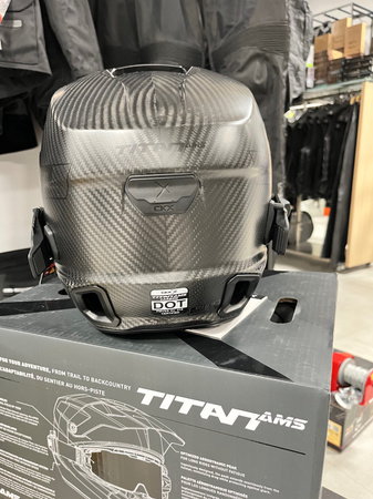 KASK CKX TITAN AMS PRO – Matt Carbon + Heated Photochromic