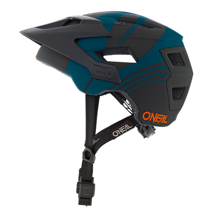 KASK ROWEROWY O'NEAL DEFENDER NOVA PETROL/ORANGE