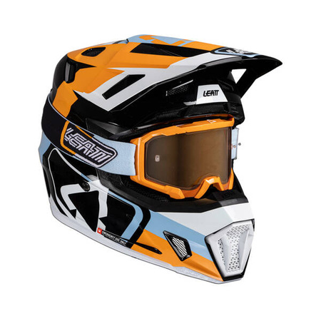 Kask Z Goglami LEATT Kit Moto 7.5 V25 Orange 