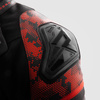 Kurtka Skórzana Rebelhorn Veloce Camo Black/Fluo Red
