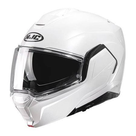 Kask motocyklowy szczękowy HJC I100 PEARL white