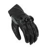 Rękawice skórzane REBELHORN ST SHORT Black/Grey