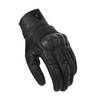 Rękawice skórzane REBELHORN THUG II LADY PERFOROWANE Black