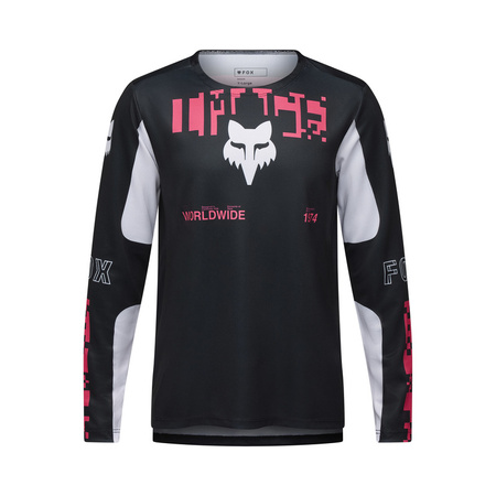 Koszulka Rowerowa Z Długim Rękawem Fox Junior Ranger Digi Image Black