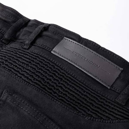 Spodnie jeans REBELHORN vandal twill black L32