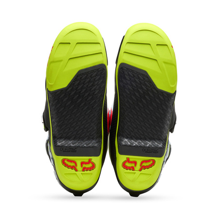 Buty enduro MX Fox Motion Hello Future Red/Black/White