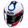 Kask motocyklowy szczękowy HJC I91 Bina White/Blue