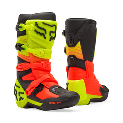 Buty motocrossowe juniorskie FOX Junior Comp Orange/Yellow