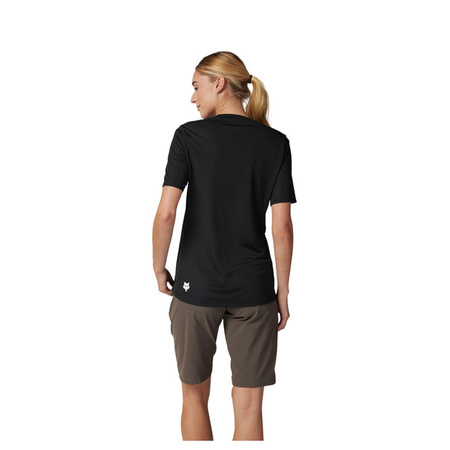 Koszulka Rowerowa FOX Lady Ranger Wordmark Black