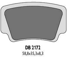 Klocki Hamuclowe KH463 DELTA BRAKING 