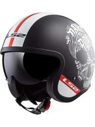 Kask motocyklowy otwarty OF599 spitfire inky LS2