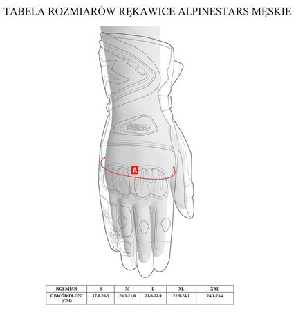Rękawice Turystyczne ALPINESTARS SMX-2 Air Carbon V2