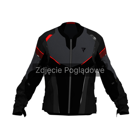 Kurtka Tekstylna Rebelhorn Hiflow V Black/Grey/Red 9xl