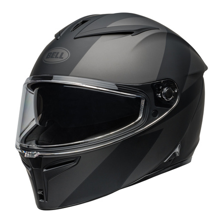 KASK MOTOCYKLOWY BELL LITHIUM ECE6 SHEAR MATTE BLACK METALLIC BLACK