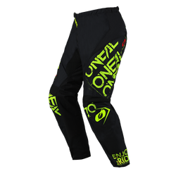 SPODNIE O'NEAL ELEMENT STATIC BLACK/NEON YELLOW