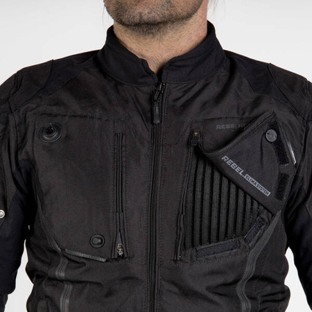 Kurtka tekstylna REBELHORN BORG Black