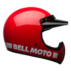 Kask BELL Moto-3 Classic Red