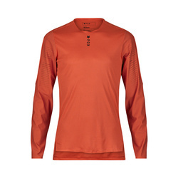 Koszulka Rowerowa Z Długim Rękawem FOX Flexair Pro Atomic Orange