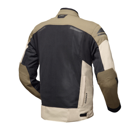 Kurtka motocyklowa Modeka Khao Air II piaskowy/khaki z membraną