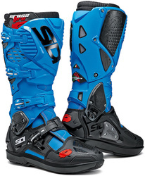 Buty enduro OFF-ROAD SIDI Crossfire 3 SRS Light Blue Black na zawiasie