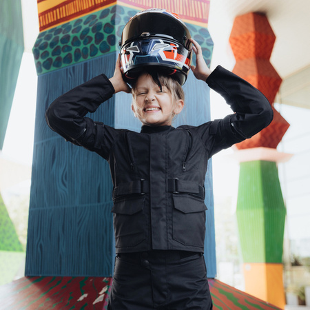 Kurtka tekstylna OZONE SAHARA JUNIOR BLACK