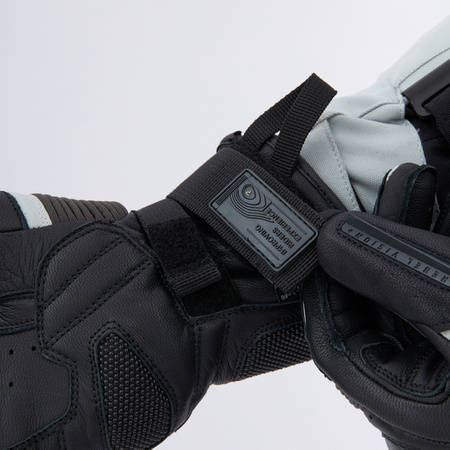 Rękawice skórzane REBELHORN RANGE black/light grey