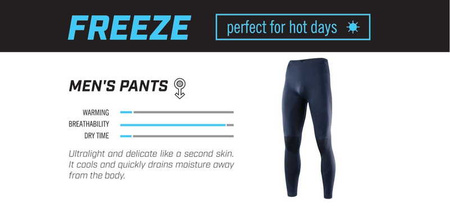 Spodnie termoaktywne REBELHORN FREEZE Grey/Black
