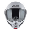 KASK MOTOCYKLOWY NZI MINIMOD DUO PEARL WHITE