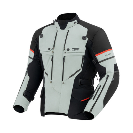 Kurtka tekstylna REBELHORN RANGE GREY/BLACK/RED