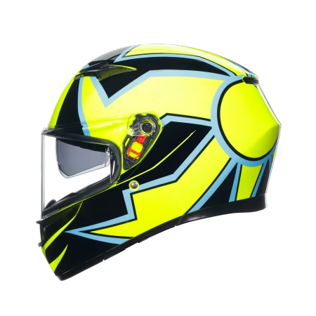 Kask Integralny AGV K3 Rossi Phillip Island 2005 – Homologacja 22.06