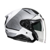Kask motocyklowy otwarty na skuter/chopper'a HJC Rpha31 Chelet Silver/White