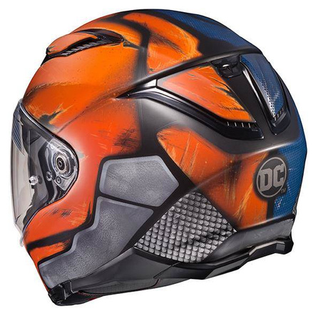 Kask HJC F70 DEATHSTROKE DC COMICS blue/orange