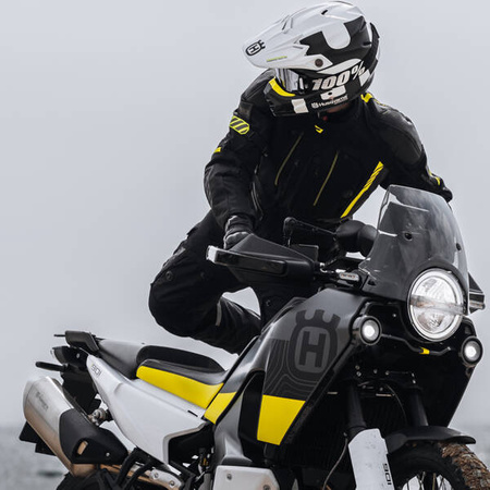 Kurtka tekstylna REBELHORN PATROL Black/Flo Yellow