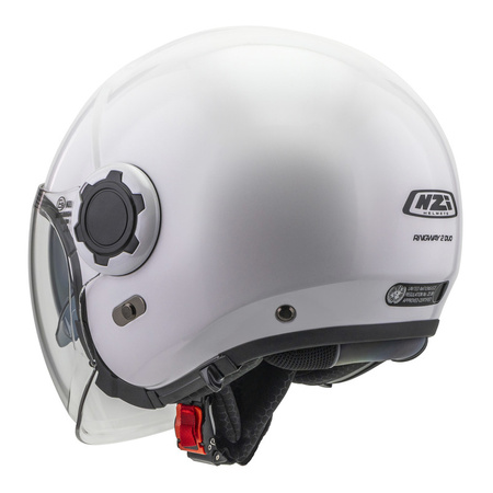 KASK MOTOCYKLOWY NZI RINGWAY 2 DUO WHITE