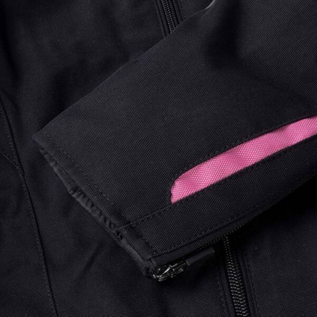 Kurtka tekstylna REBELHORN LUNA LADY Black/Flo Pink