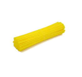 Nakładki Na Szprychy Zółte ACCEL 76 Sztuk