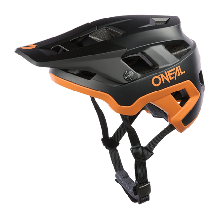 KASK ROWEROWY O'NEAL DEFENDER SOLID BLACK/ORANGE