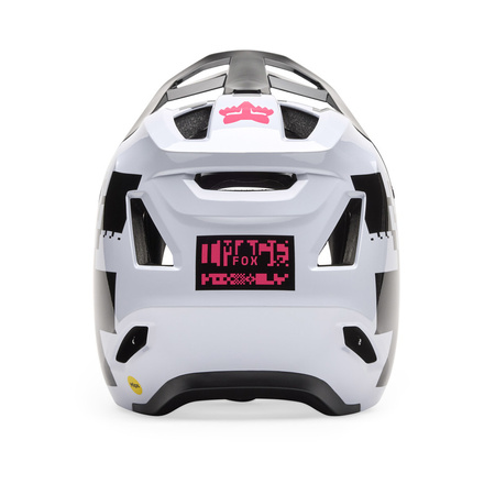 Kask Rowerowy Fox Junior Rampage Digi Img Black/White 