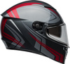 KASK MOTOCYKLOWY BELL LITHIUM ECE6 JETSTREAM GRAY CANDY RED