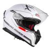 KASK MOTOCYKLOWY NZI GO RIDER STREAM DUO SOLID NOUVEAU WHITE