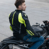 Kurtka skórzana REBELHORN VANDAL Black/Flo Yellow