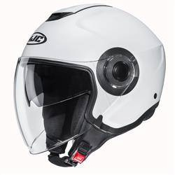 Kask motocyklowy otwarty na skuter/chopper'a HJC I40 PEARL white