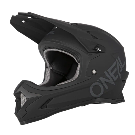 Kask dziecięcy O’NEAL SONUS SOLID Fullface czarny – rower, hulajnoga, downhill