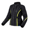 Kurtka Tekstylna OZONE Sahara Lady Black/Fluo Yellow