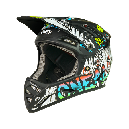 Kask full-face O'NEAL BACKFLIP Rancid – Bezpieczna jazda na rowerze i hulajnodze
