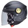 Kask motocyklowy dziecięcy otwarty LS2 OF602 Funny Junior Matt Black